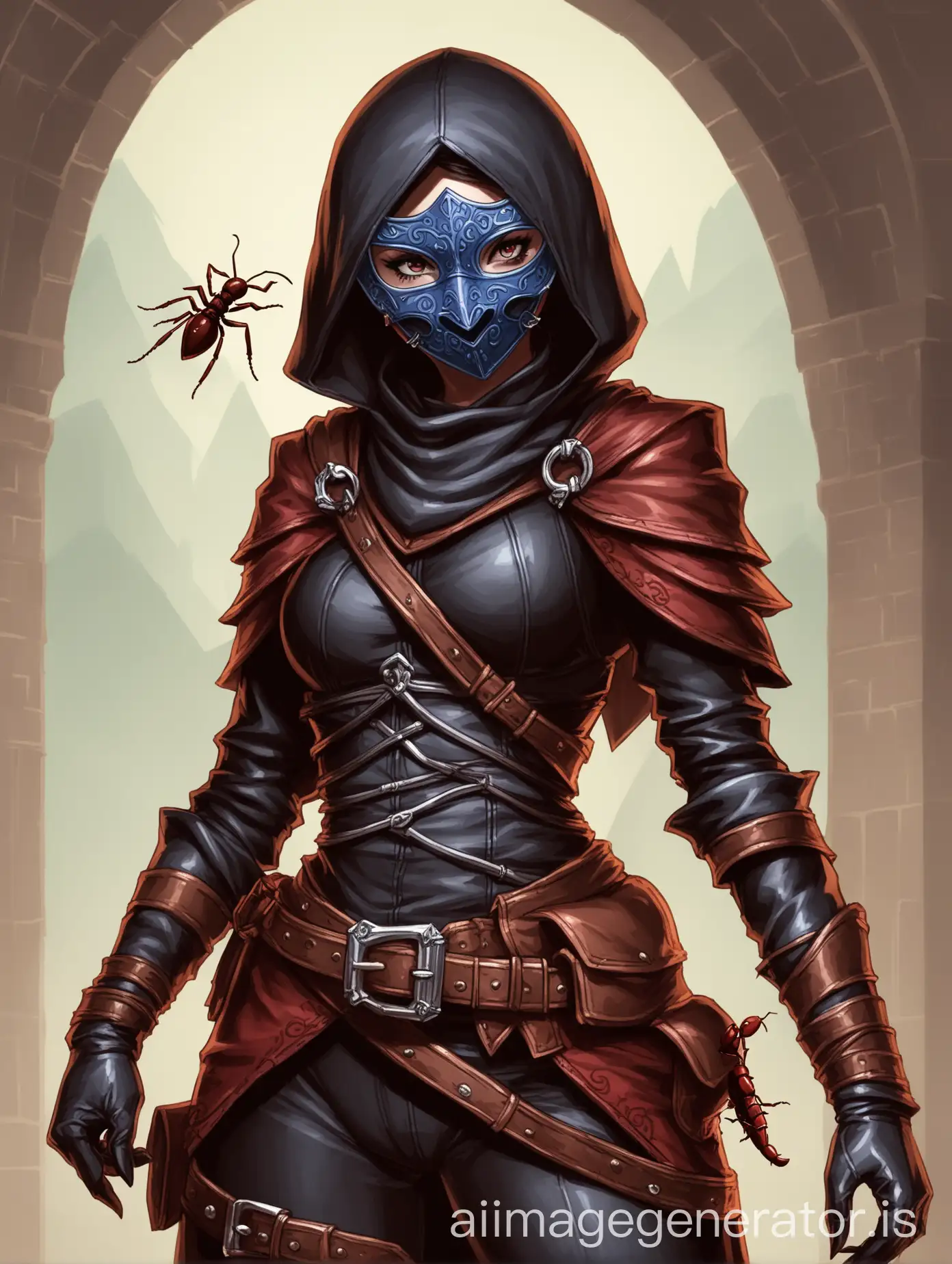 Female-Assassin-from-DD-Wearing-an-Ant-Mask