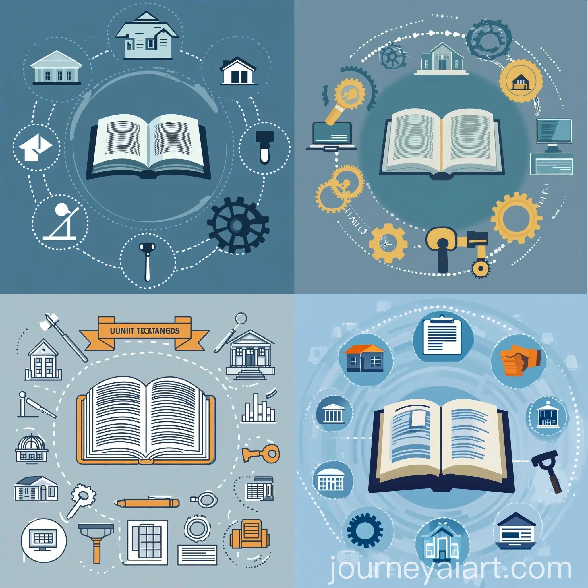 University-Contracts-Course-Curriculum-Design-with-Law-Book-and-Iconography