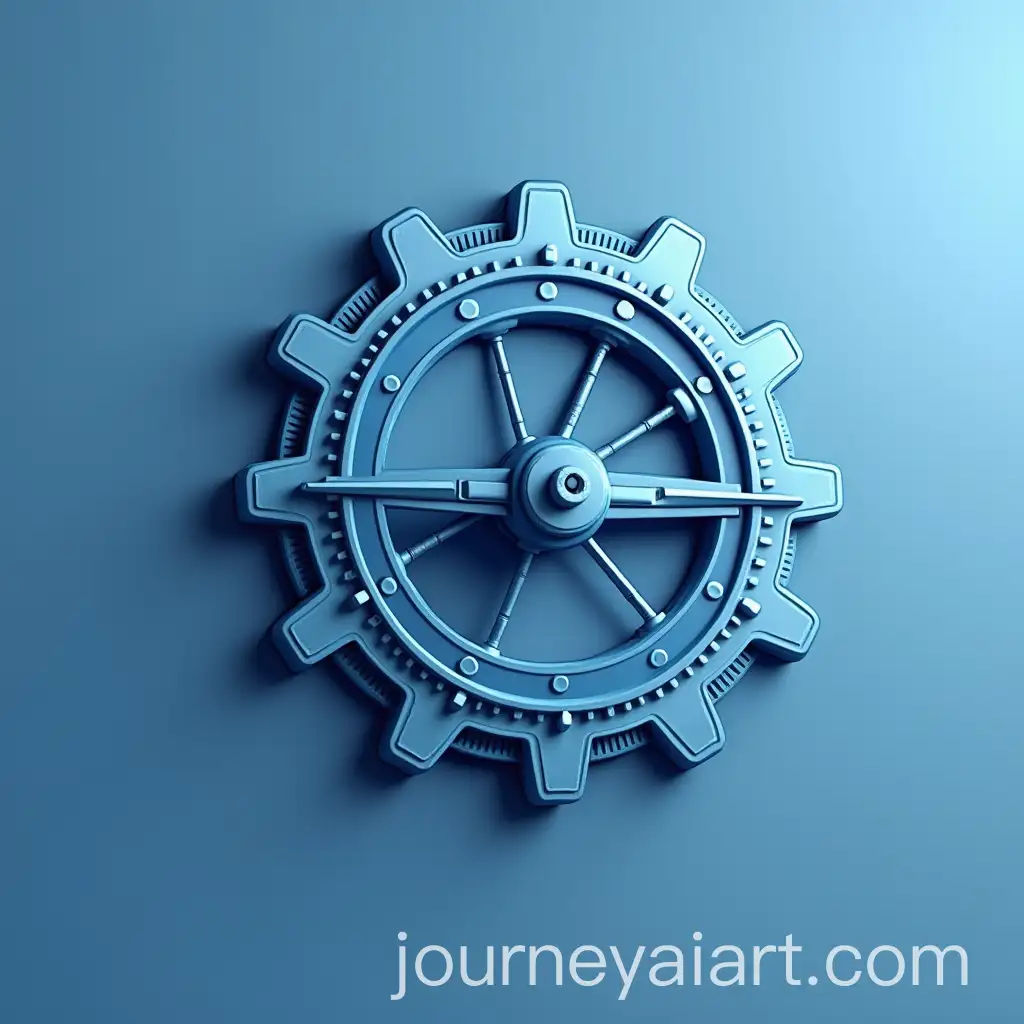 Modern-3D-Logo-Design-for-Deepviewmarine-Solutions-with-Nautical-Elements