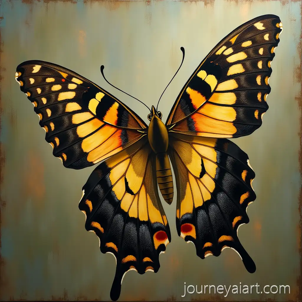 Colonel-Senders-Noeux-PapColonel-Senders-Noeux-Papillonillon-with-Elegant-Butterfly-Motif