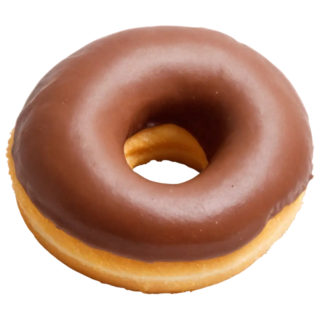 HighQuality-One-Donut-PNG-Image-for-Versatile-Usage