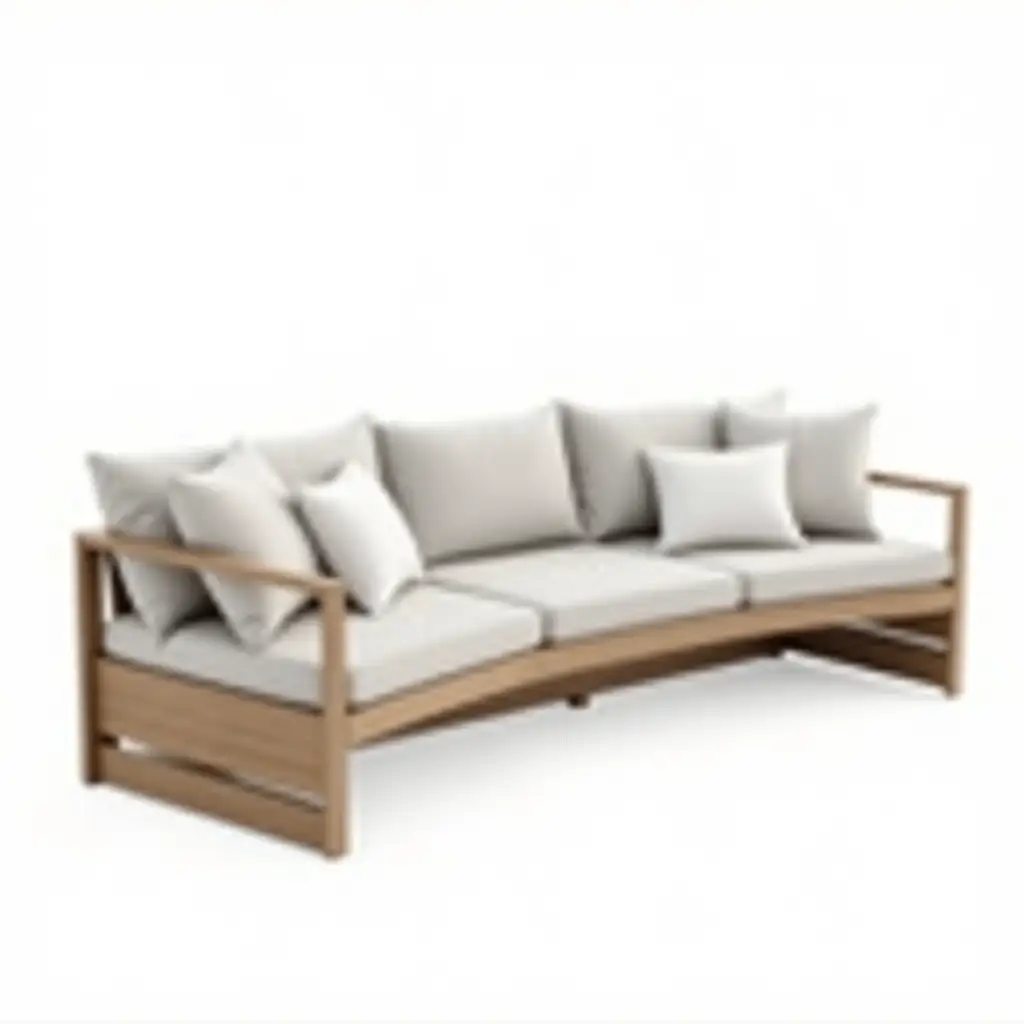 Modern-Outdoor-Bay-Seating-with-Neutral-Cushions-and-Wooden-Base