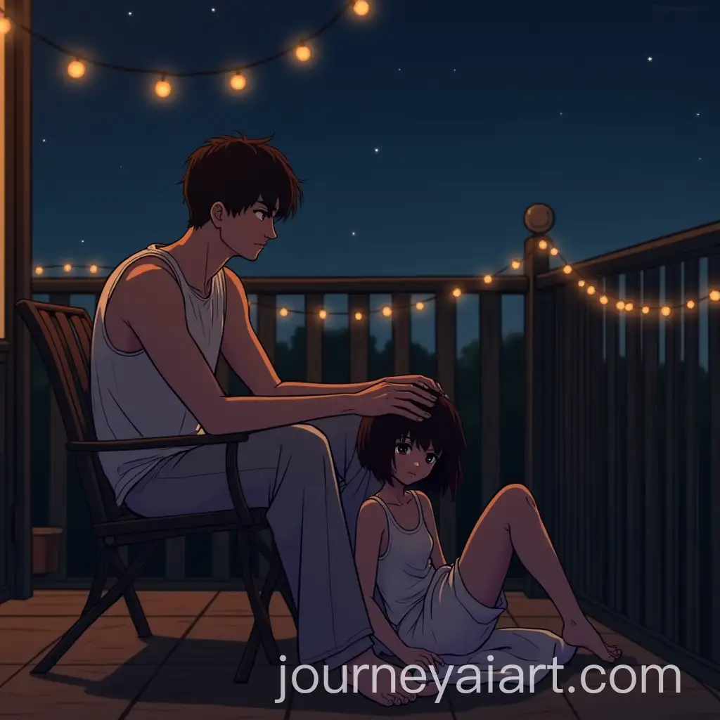 RomanticAI-Image-Prompt-Expansion-LateNight-Balcony-Scene-with-Cozy-Couple-Under-the-Stars