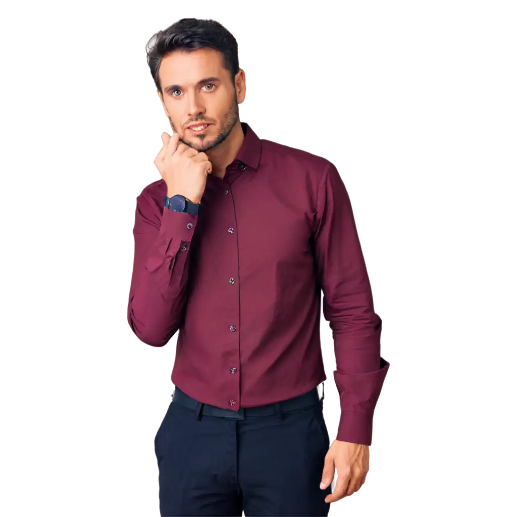 HighQuality-Formal-Dress-Shirt-PNG-Image-for-Versatile-Design-Use