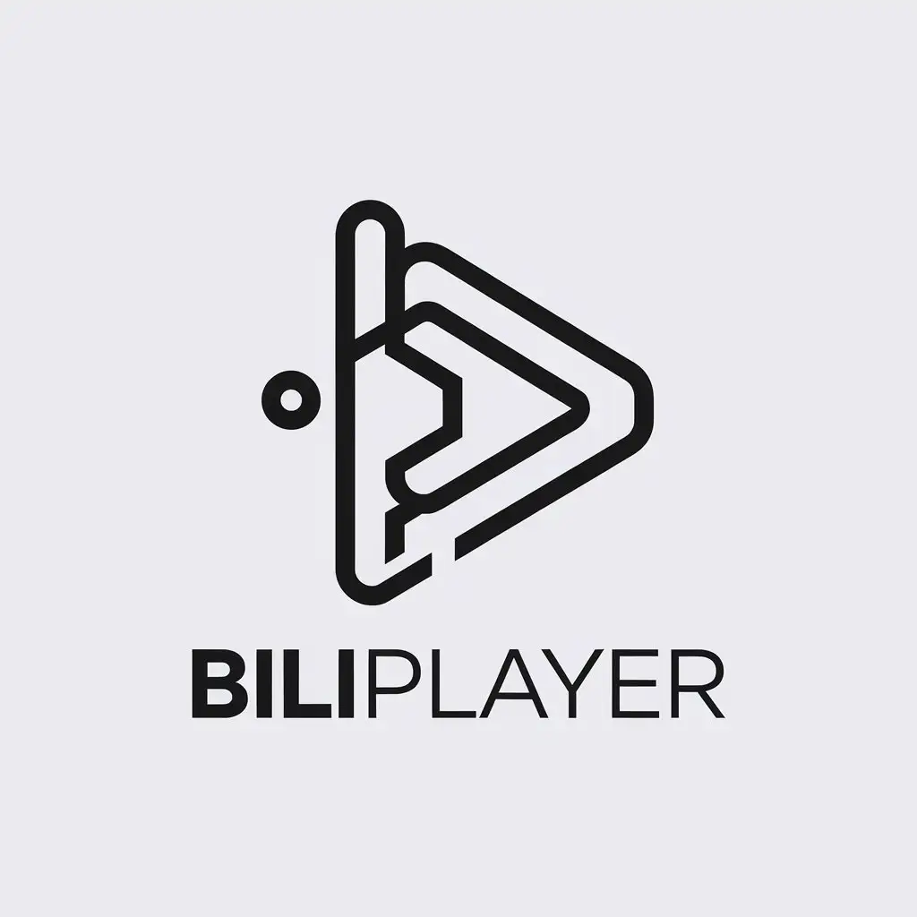 LOGO-Design-For-BiliPlayer-Minimalistic-Vector-Design-for-Technology-Industry