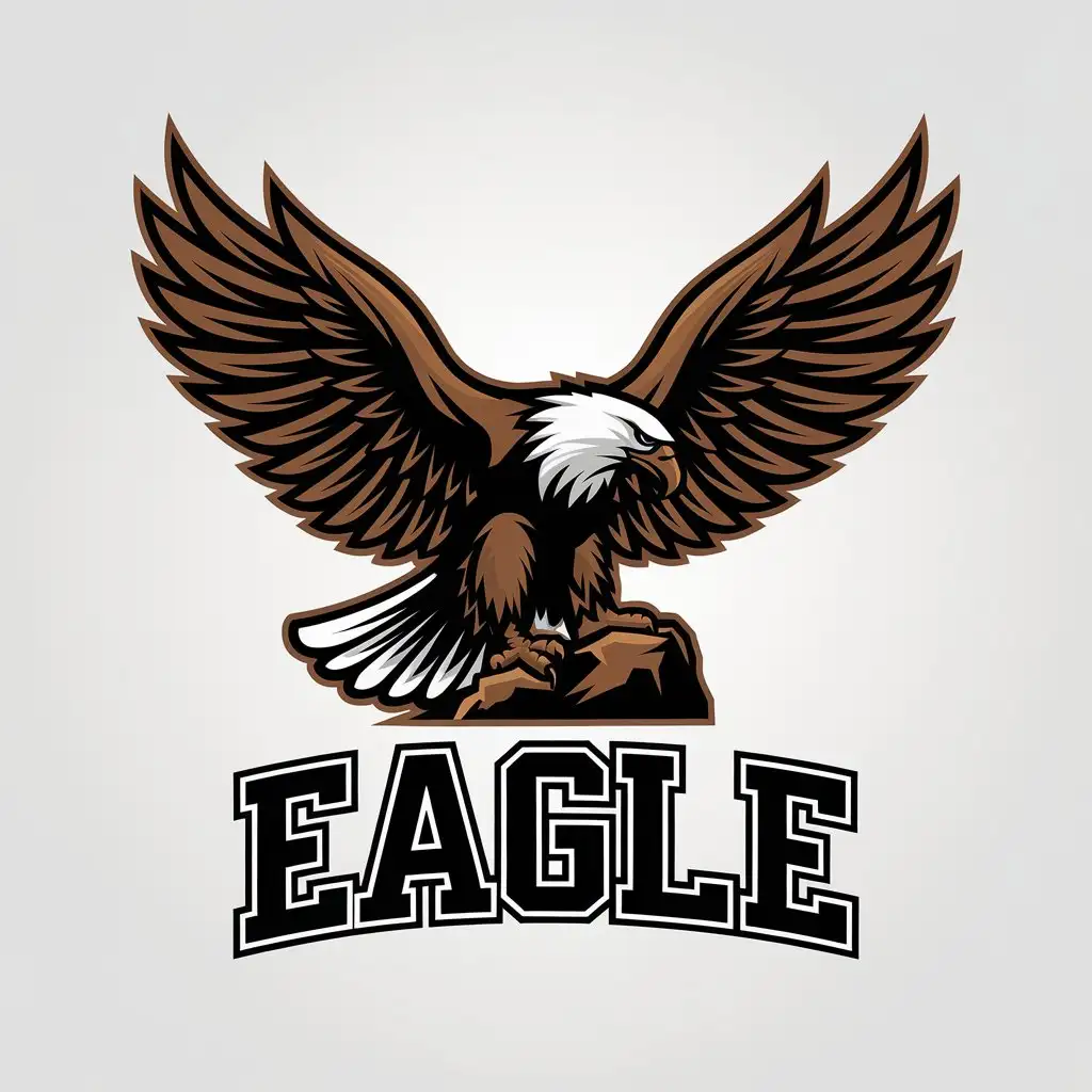 LOGO Design for Eagle Vector Eagle Symbol with Clear Background