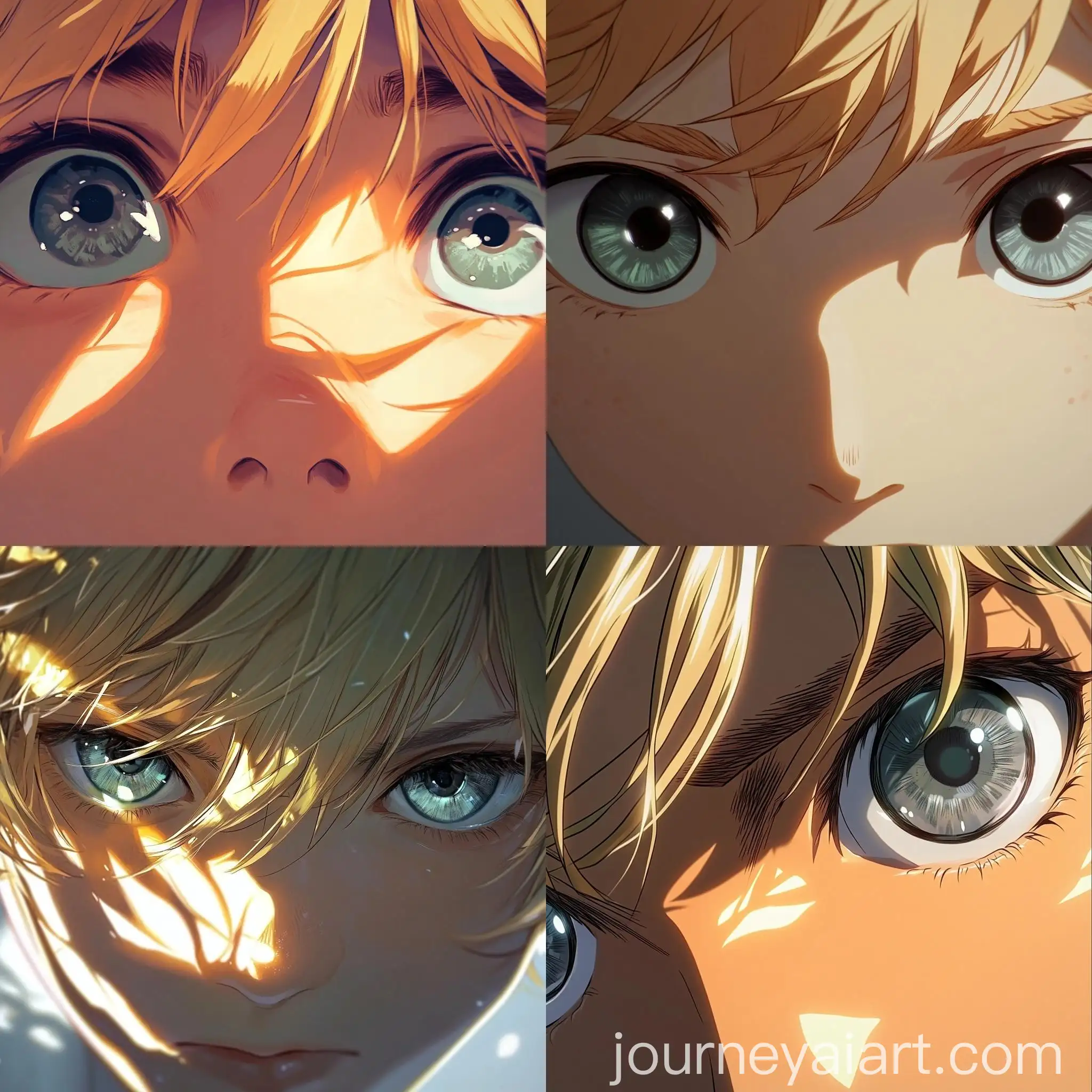 CloseUp-Portrait-of-Boy-with-Grey-Eyes-and-Blonde-Hair-Makoto-Shinkai-Style