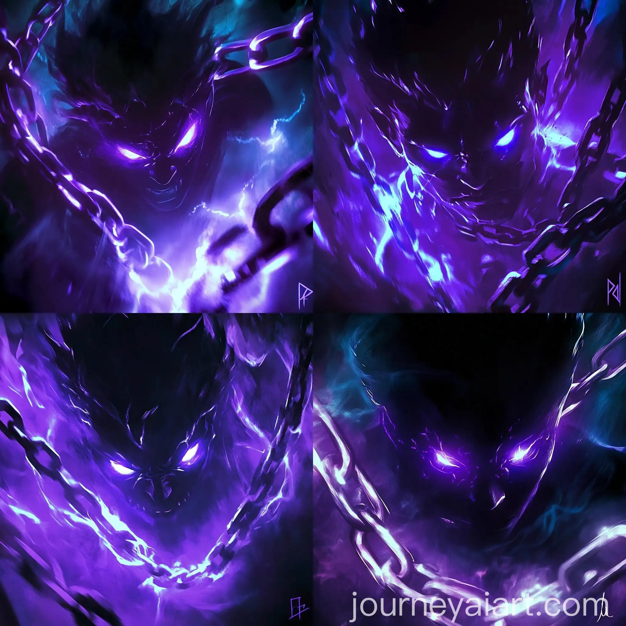 Eerie-Figure-Trapped-in-Glowing-Chains