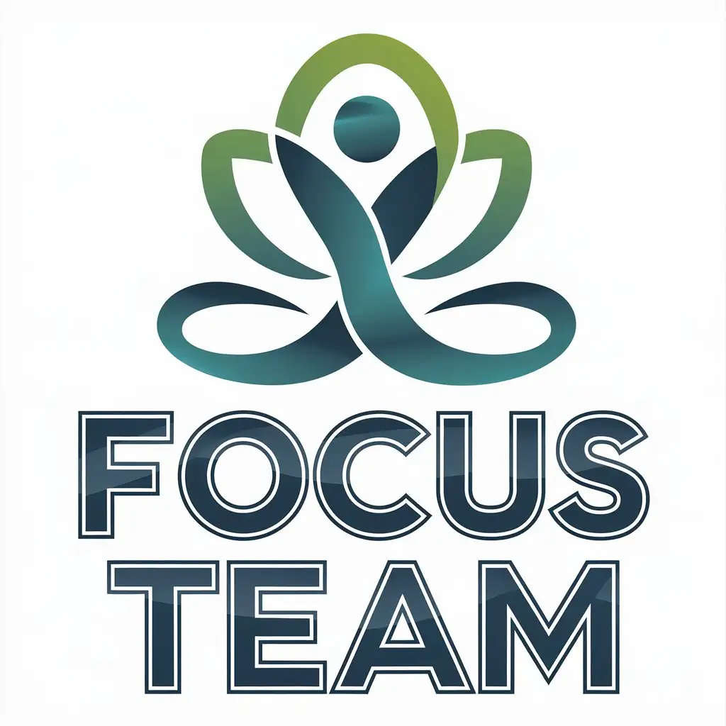 LOGO Design for Focus Team Wellness Symbol with a Modern Touch for Entertainment Industry