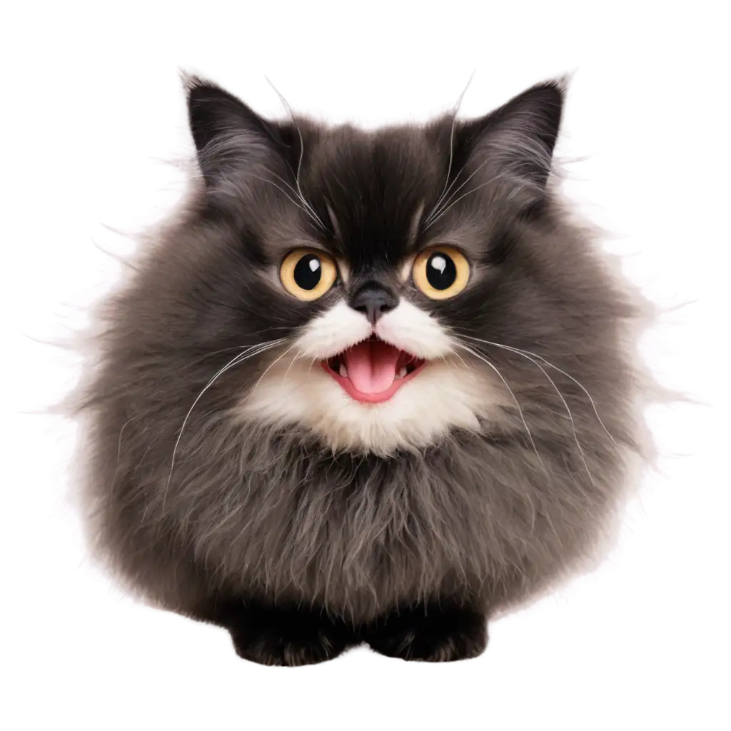 Fluffy-Fat-Fairy-Cat-PNG-Image-A-Smiling-Delight-for-Every-Occasion