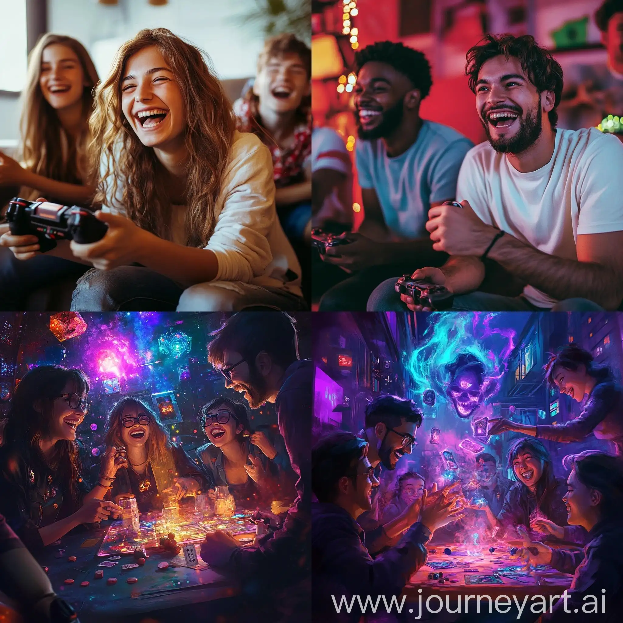 Joyful-Players-Enjoying-Interactive-Games