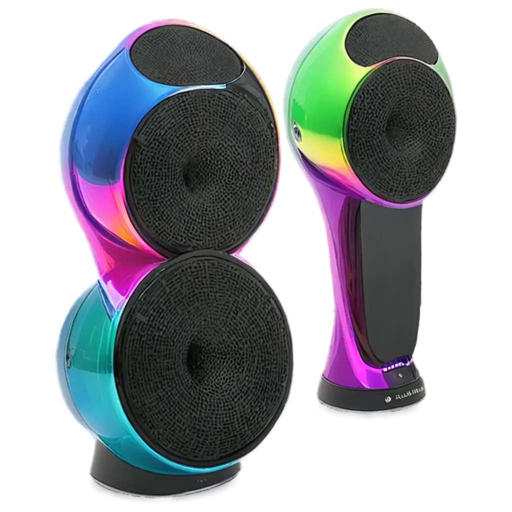 Vibrant-Colourful-Music-Speakers-PNG-Enhance-Your-Visual-Content