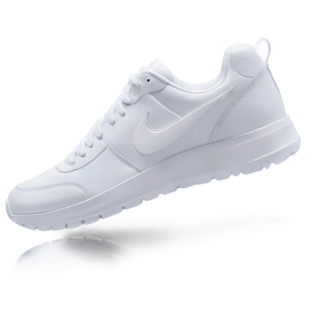 Nike-White-Sneakers-PNG-Image-with-Modified-Design-for-Fashion-and-Customization