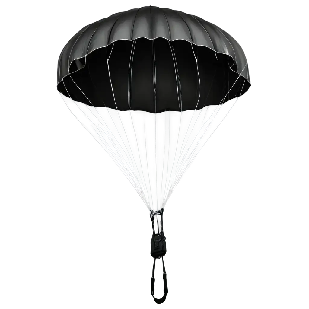 HighQuality-PNG-Image-of-a-Parachute-Enhancing-Clarity-and-Detail