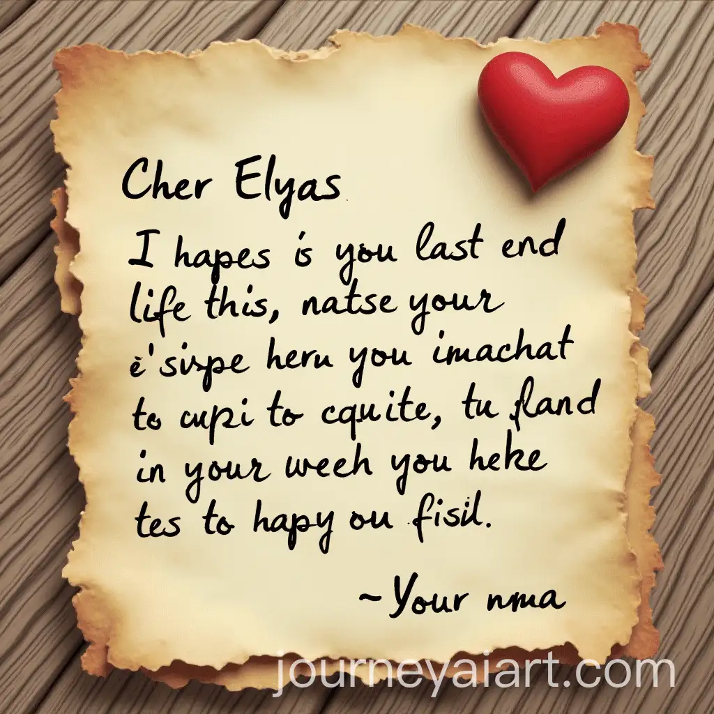 Handwritten-Letter-with-Warm-Friendship-Message