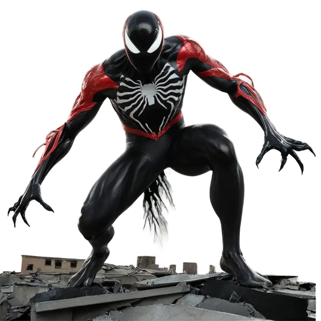 Symbiote-Crimson-PNG-A-Striking-Visual-Representation-of-Destruction-and-Vigilance