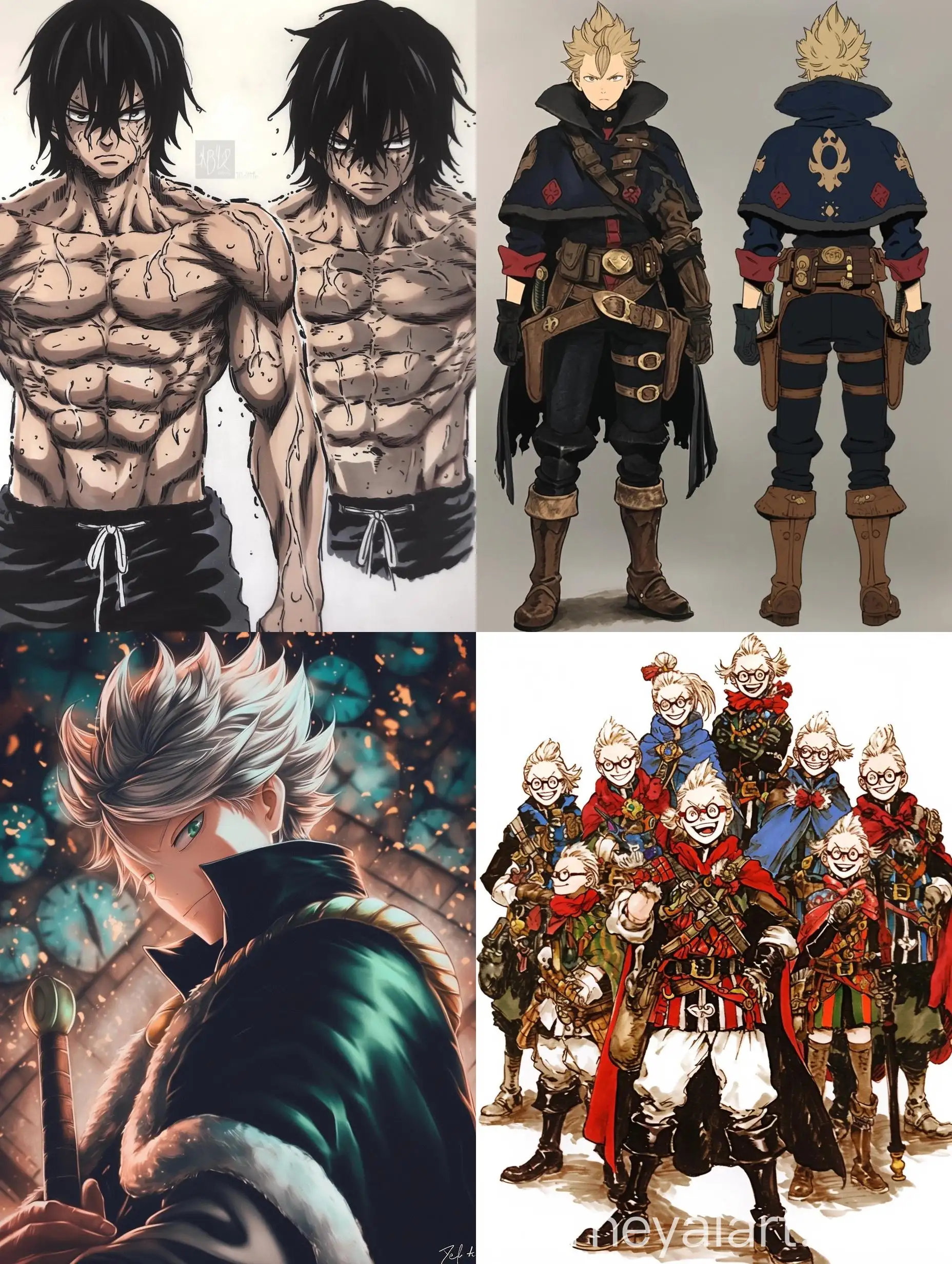 Main-Character-Sheet-from-Painted-Copic-Manga-Black-Clover