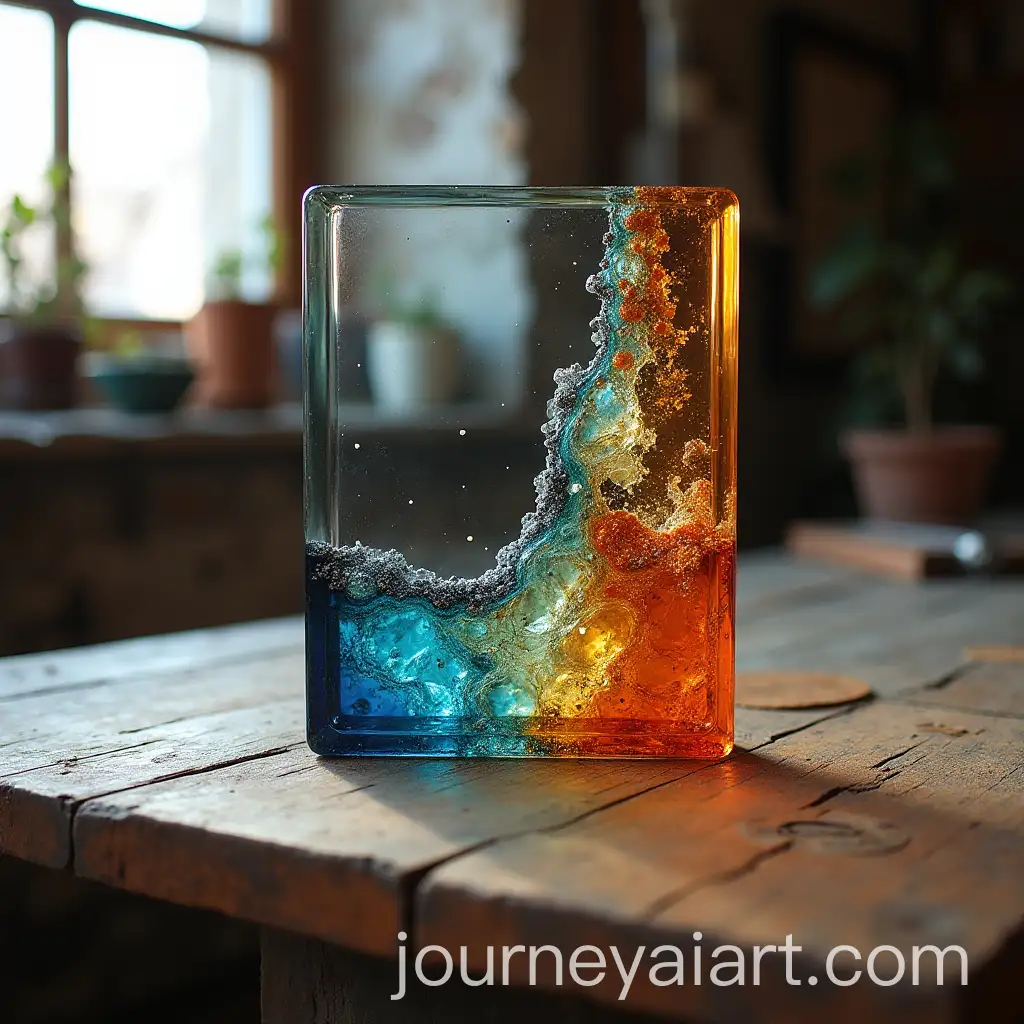 Abstract-Epoxy-Resin-Art-on-Rustic-Work-Table