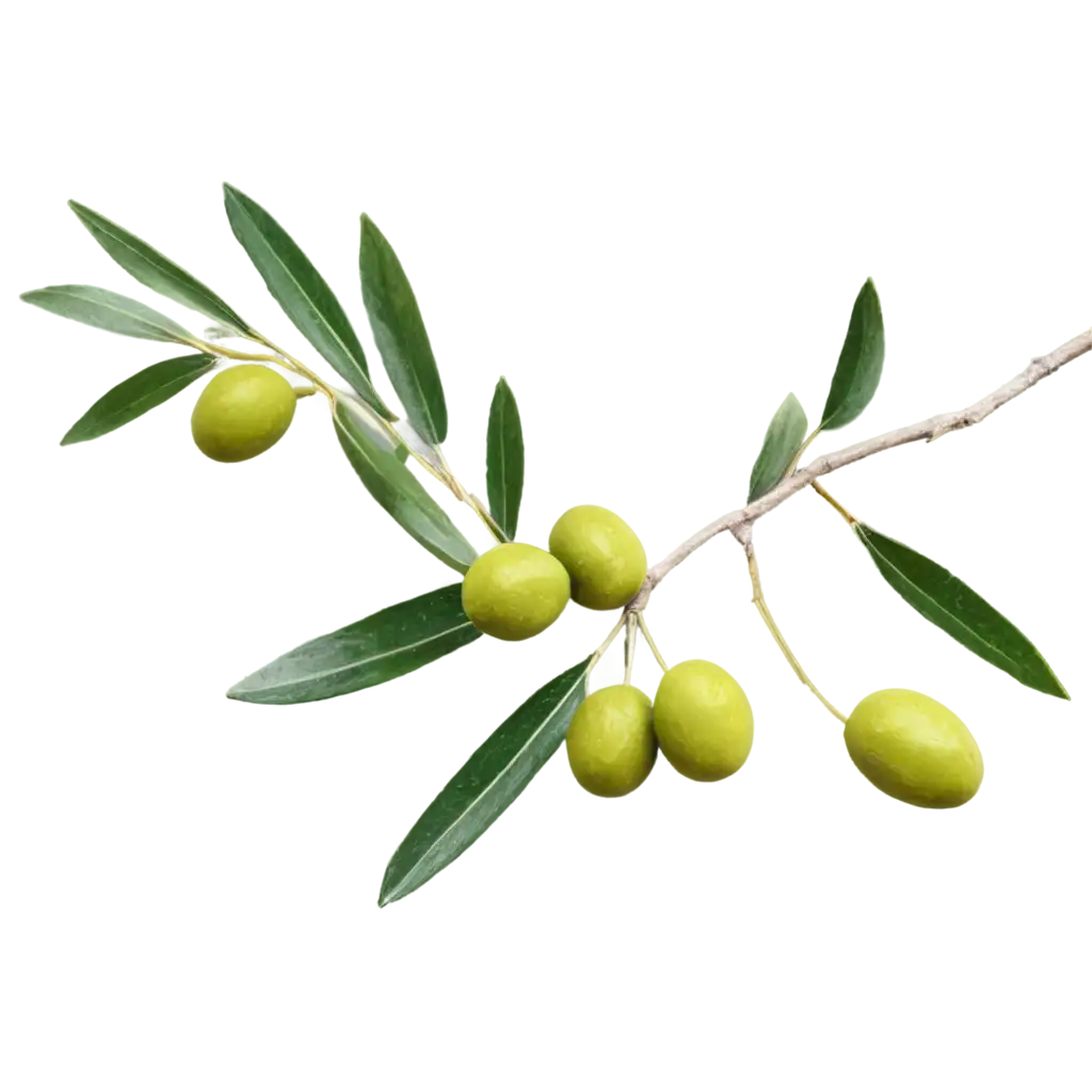 Olives-on-a-Branch-PNG-Image-Perfect-for-HighQuality-Visuals-and-Designs