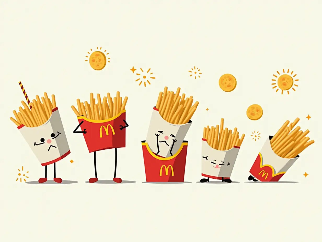 Illustration-of-Fast-Food-Brands-with-a-Creative-Twist