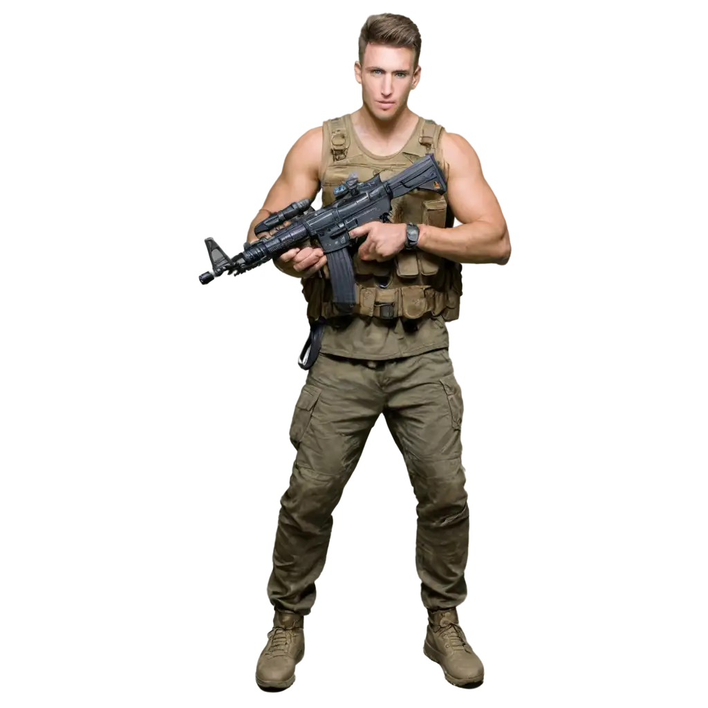 Bodybuilt-Soldier-with-Gun-PNG-Powerful-Image-for-Military-and-Gaming-Content