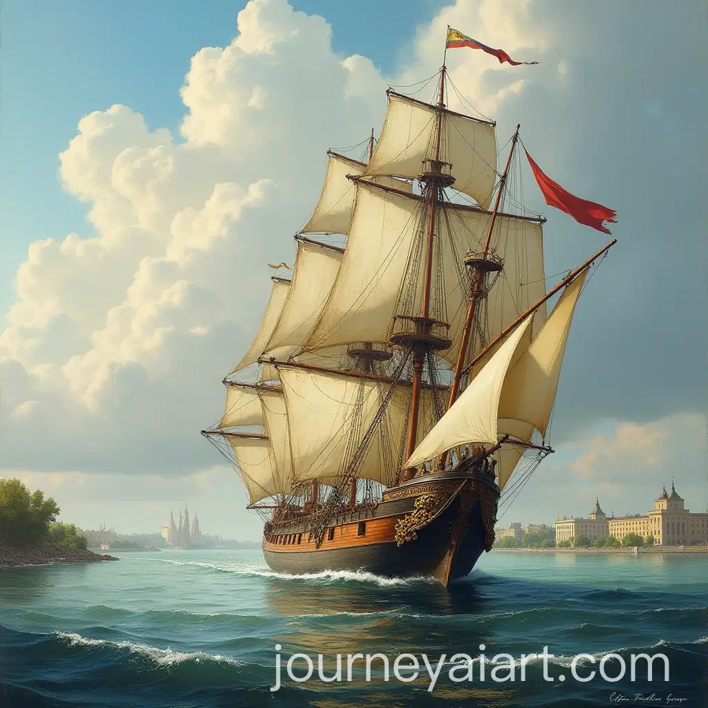 Tsar-Peter-the-FirstAI-Art-Prompt-Expansion-Sailing-on-the-River-Trubezh-in-Historic-Russia