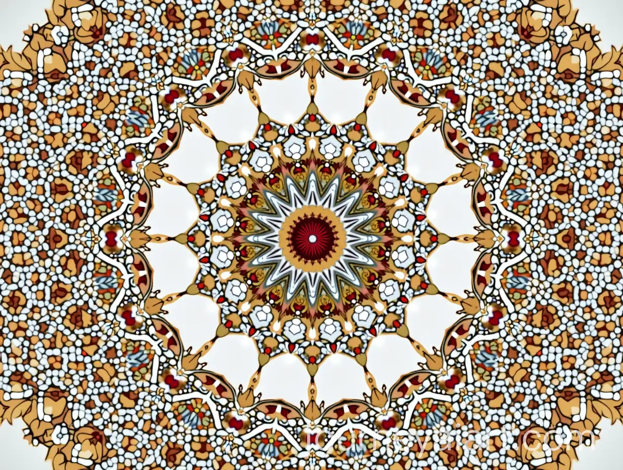 Traditional-Islamic-Art-Design-with-Geometric-Patterns-and-Calligraphy