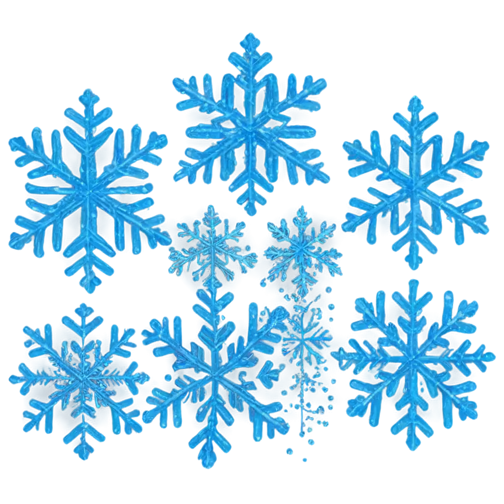 Stunning-Blue-Snowflake-PNG-Image-Perfect-for-HighQuality-Designs