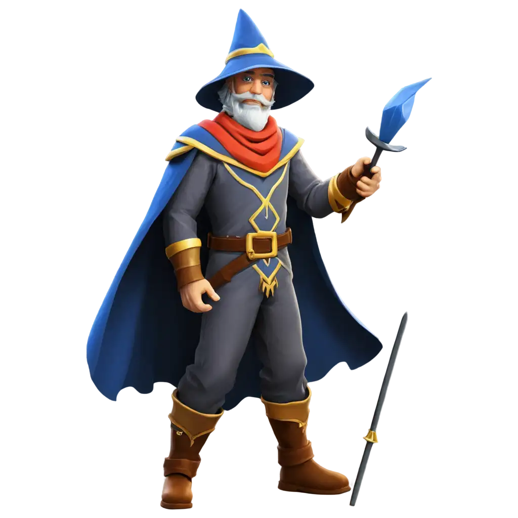 Minimal-Wizard-Hero-PNG-for-Gaming-and-Fantasy-Themes