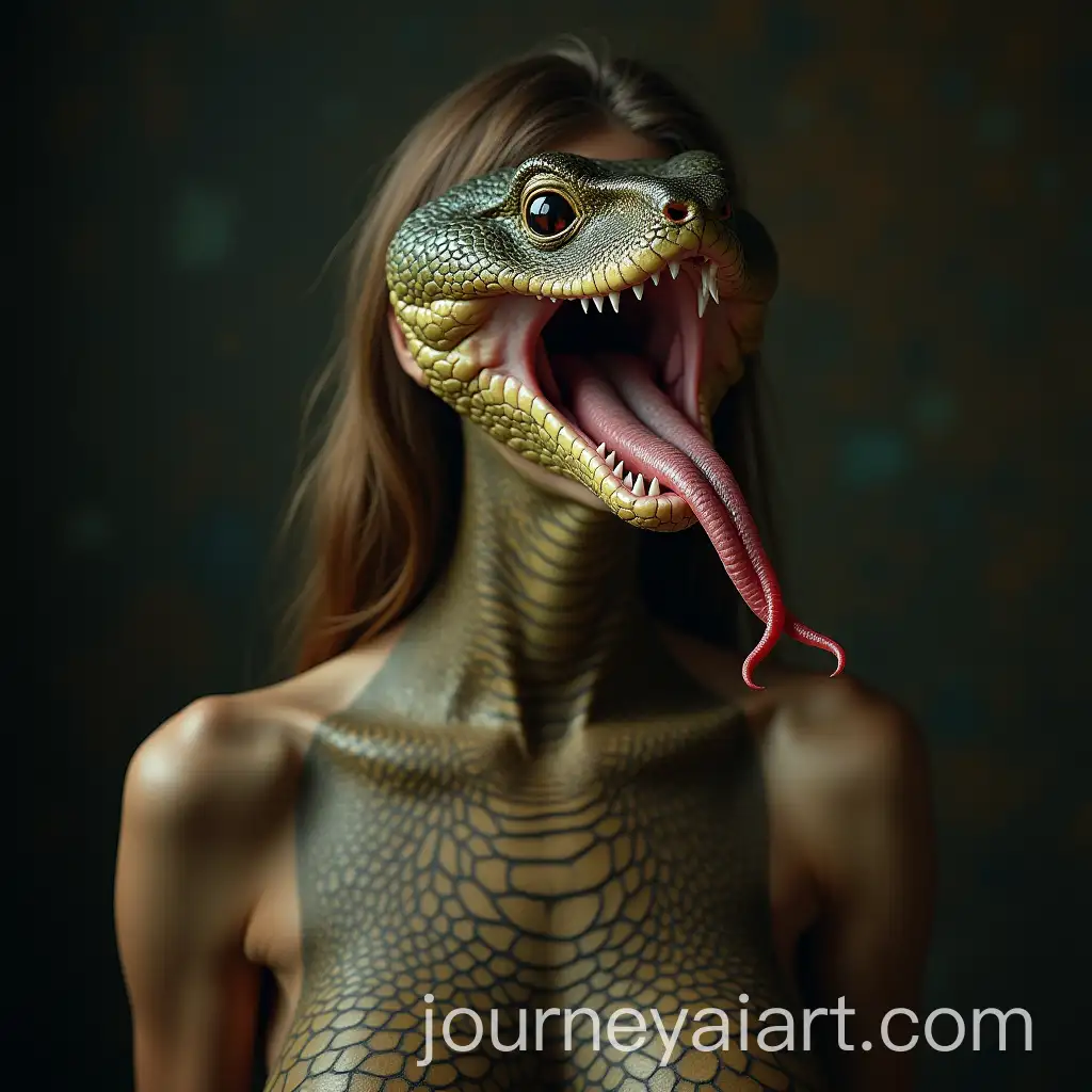 Snake-Woman-with-Realistic-Snake-Tongue-in-a-Mythical-Setting