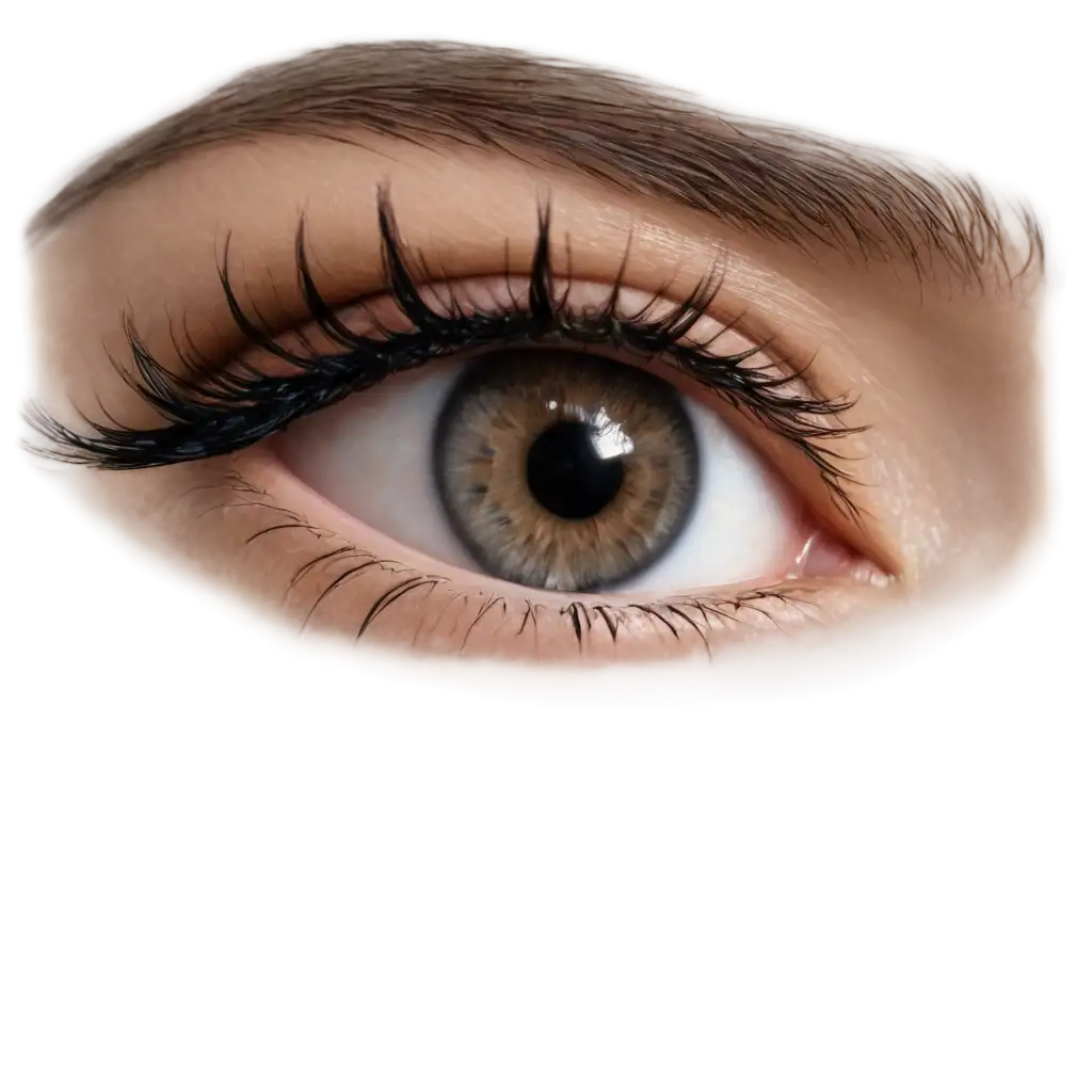 Realistic-Eye-with-Long-Lush-Lashes-PNG-for-Detailed-Closeups-Captivating-Visuals-for-HighQuality-Graphics