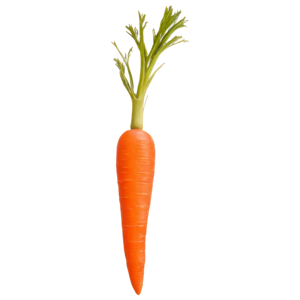 HighQuality-PNG-Image-of-a-Straight-Carrot-for-Versatile-Use