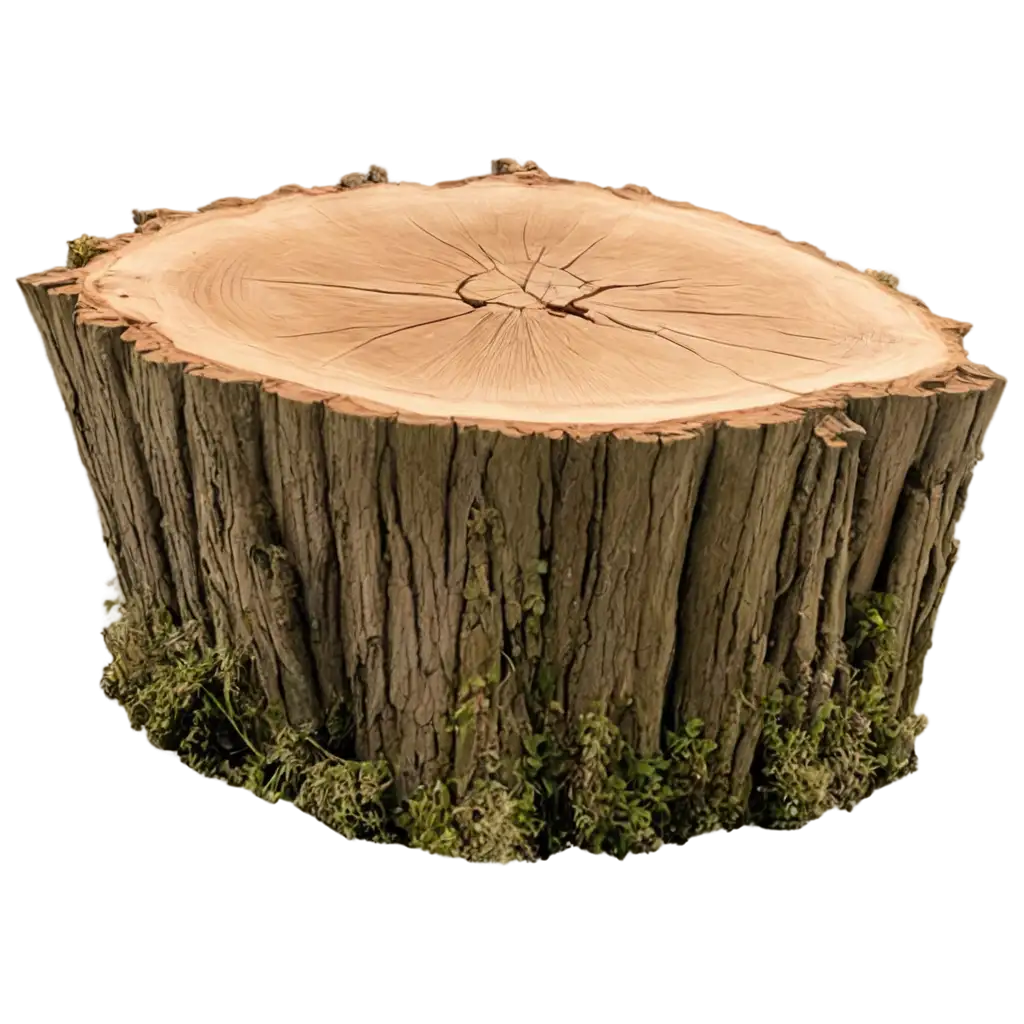 Premium-Quality-PNG-Image-of-a-Tree-Stump-Enhancing-Natural-Aesthetics