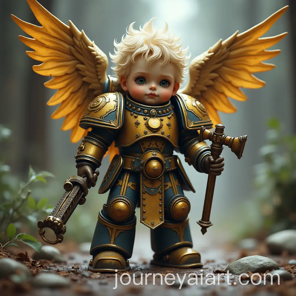 Warhammer-40k-Style-Cherub-Artwork