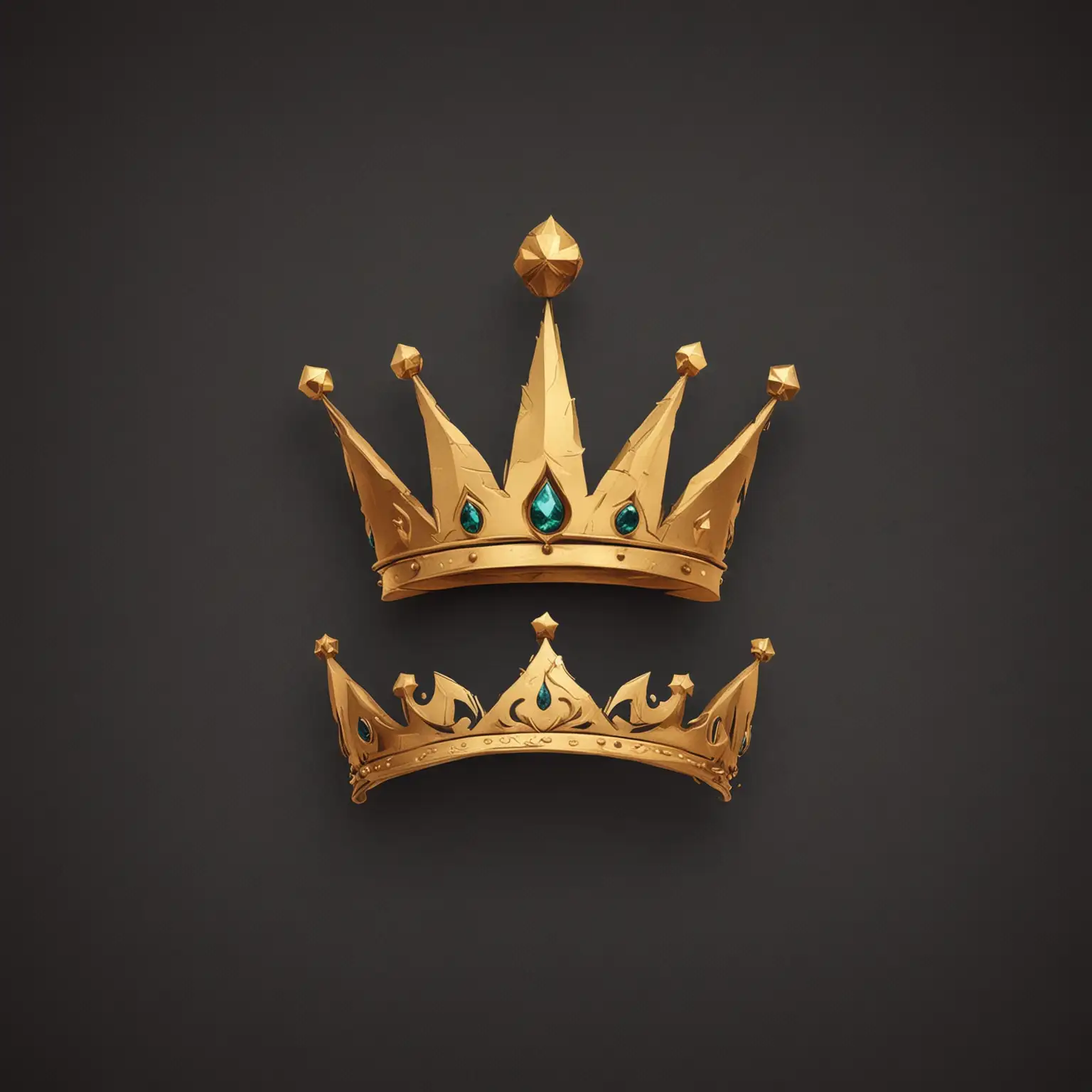 Minimalist-Persian-Crown-Logo-for-Trendness-Online-Shop