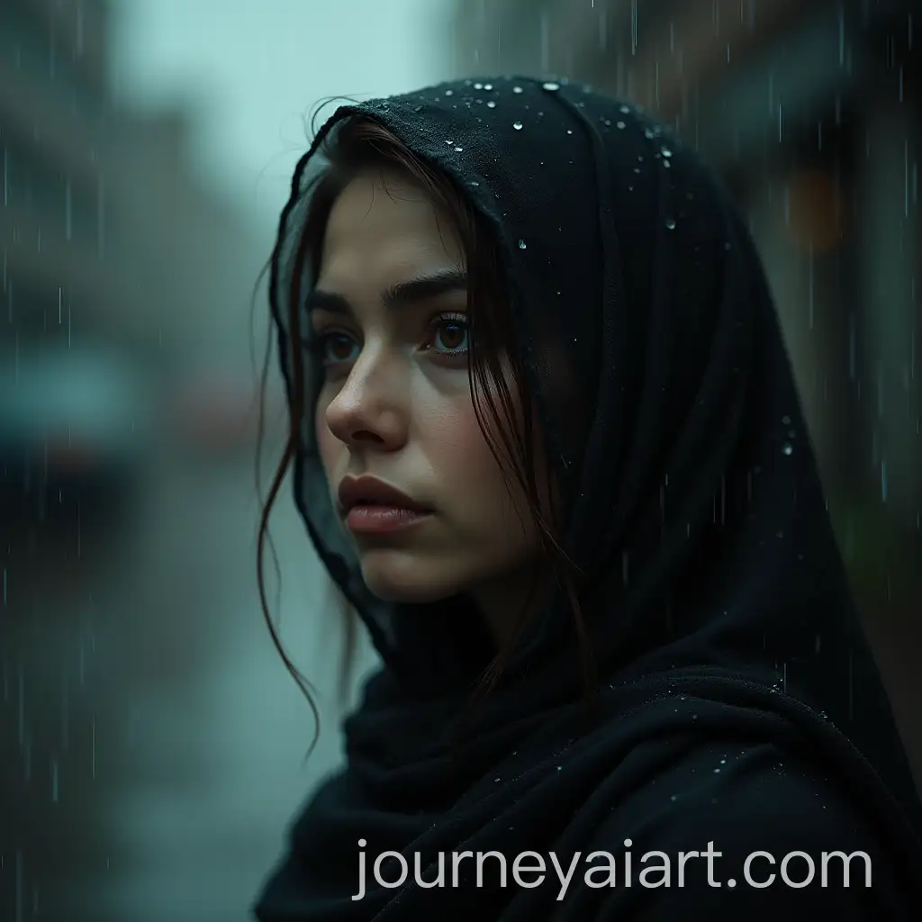Sad-Pakistani-Women-in-Rain
