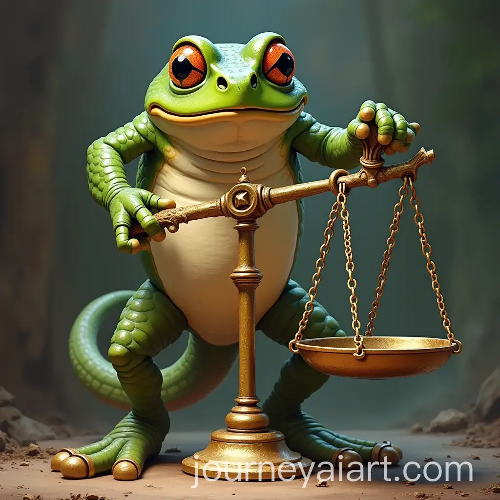 Toad-Battling-theAI-Image-Prompt-Expansion-Scales-of-Justice-in-a-Fantasy-Showdown