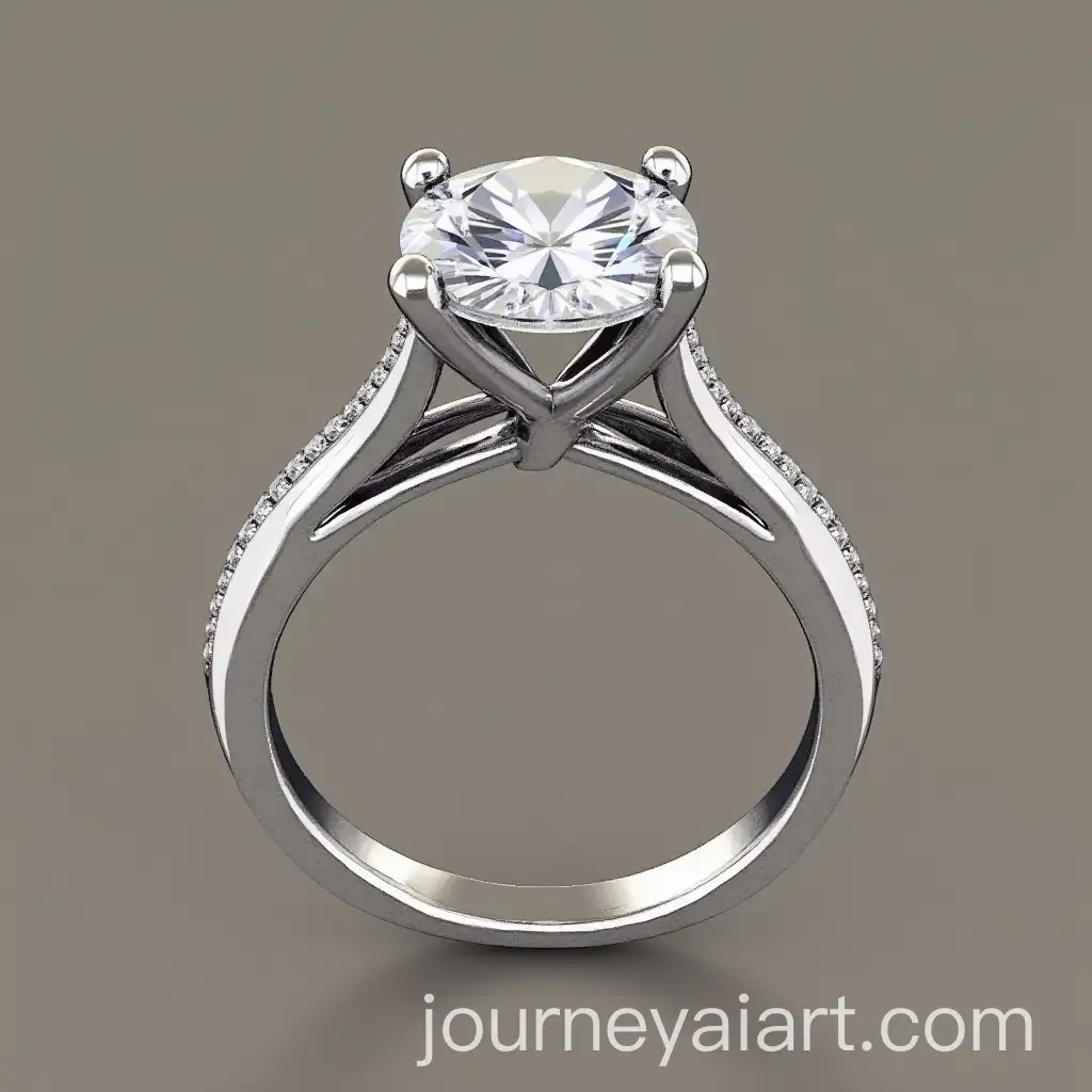 Elegant-Engagement-Ring-with-Center-Diamond-Stone