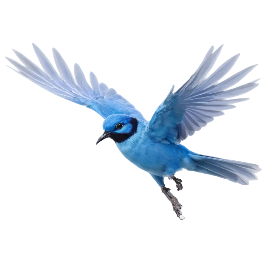LittlePNG-Image-Optimization-Blue-Bird-Flying-PNG-Image-with-Expanded-Wings-HighQuality-and-Transparent-Background
