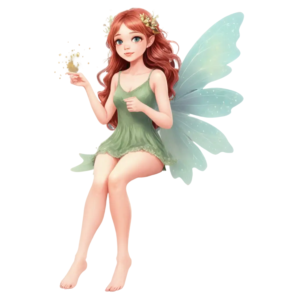 Dreamy-Glow-Pastel-Woodland-Freckled-Fairy-Girl-Enchanting-PNG-Anime-ArtStation-Style