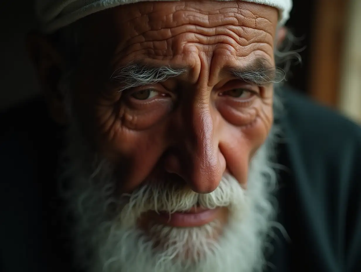 Emotional-CloseUp-of-an-Old-Muslim-Grandfather-Crying-in-Cinematic-Realism