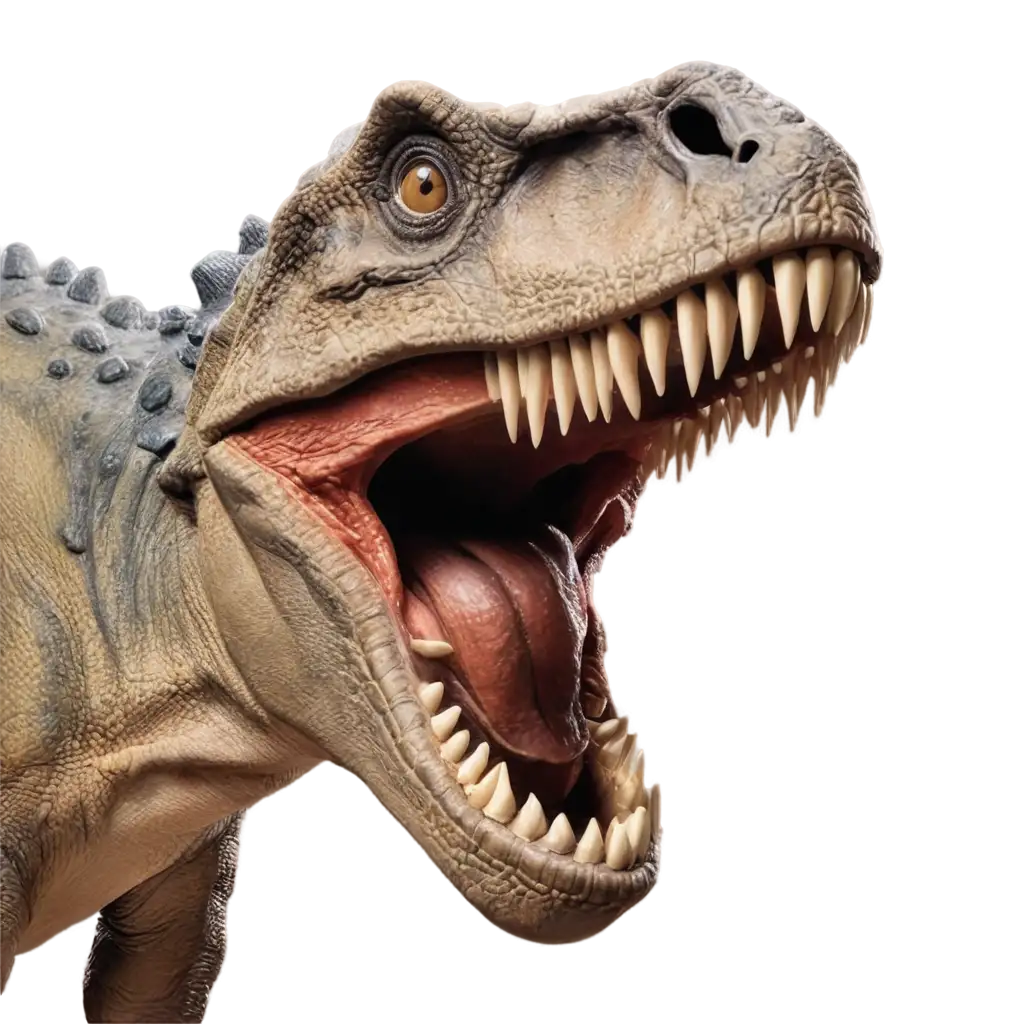 Dinosaur-Showing-Teeth-Looking-at-the-Camera-Captivating-PNG-Image-for-Various-Uses