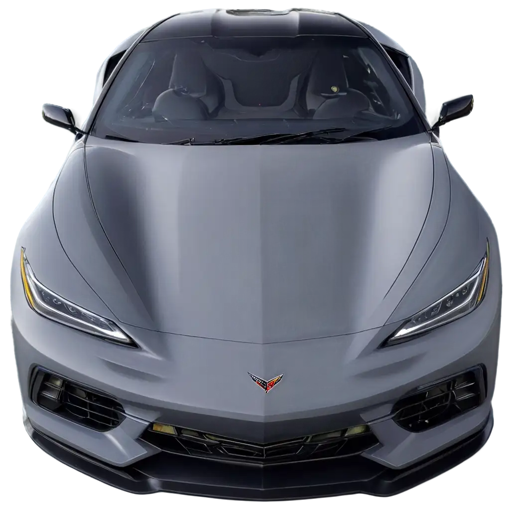 HighQuality-PNG-of-Mobil-Corvette-C8-Front-View-for-Automotive-Graphics-and-Design