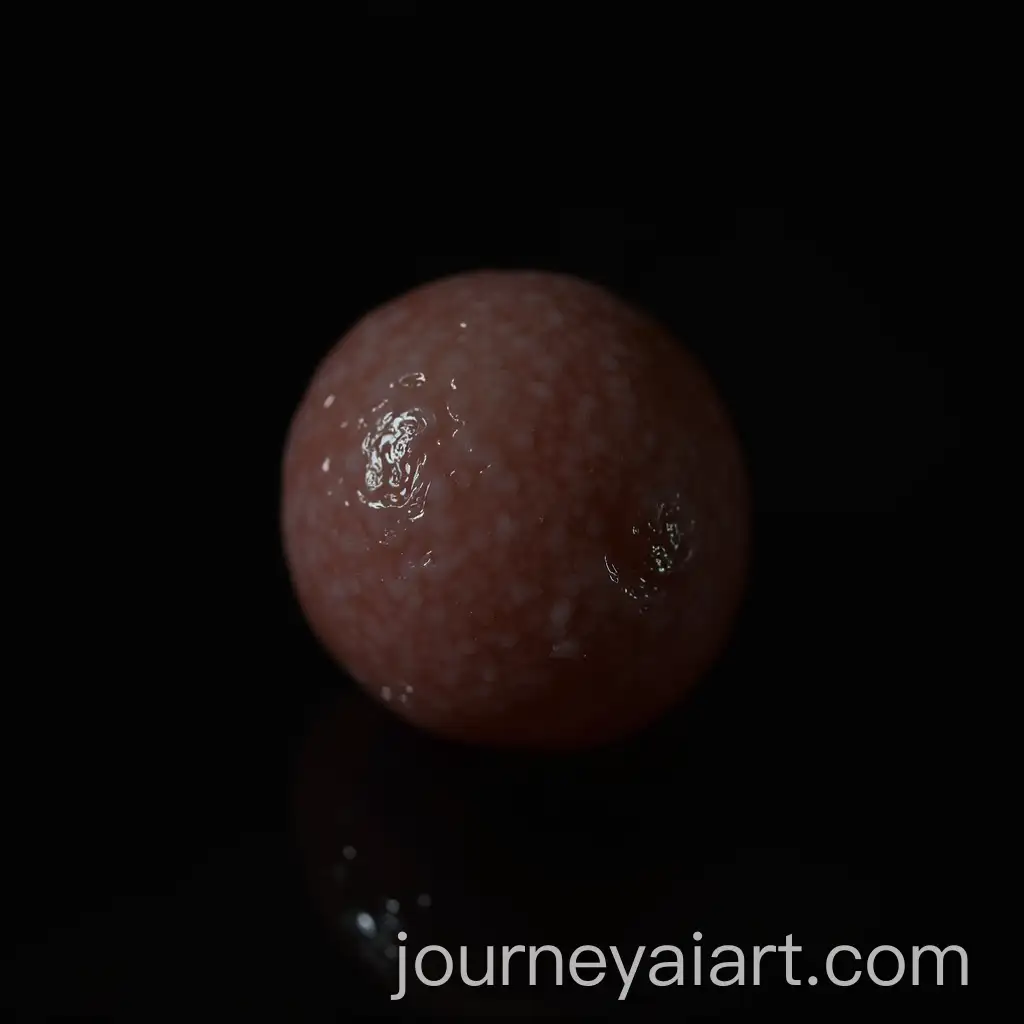 CloseUp-Cinematic-Skin-Texture-with-Wet-Effect-on-Solid-Black-Background