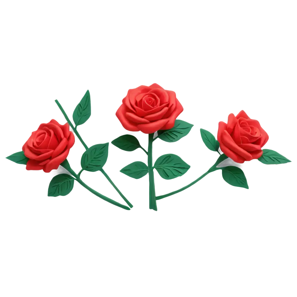 3D-PNG-Image-of-Arman-with-Red-Roses-Leaves-and-Swirling-Quilling-Art-Decorations