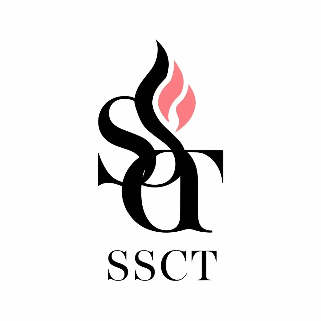 LOGO Design For SSCT Curves of Allure Kiss of Fire Shadows of Seduction Silk Sensation Flowing Allure