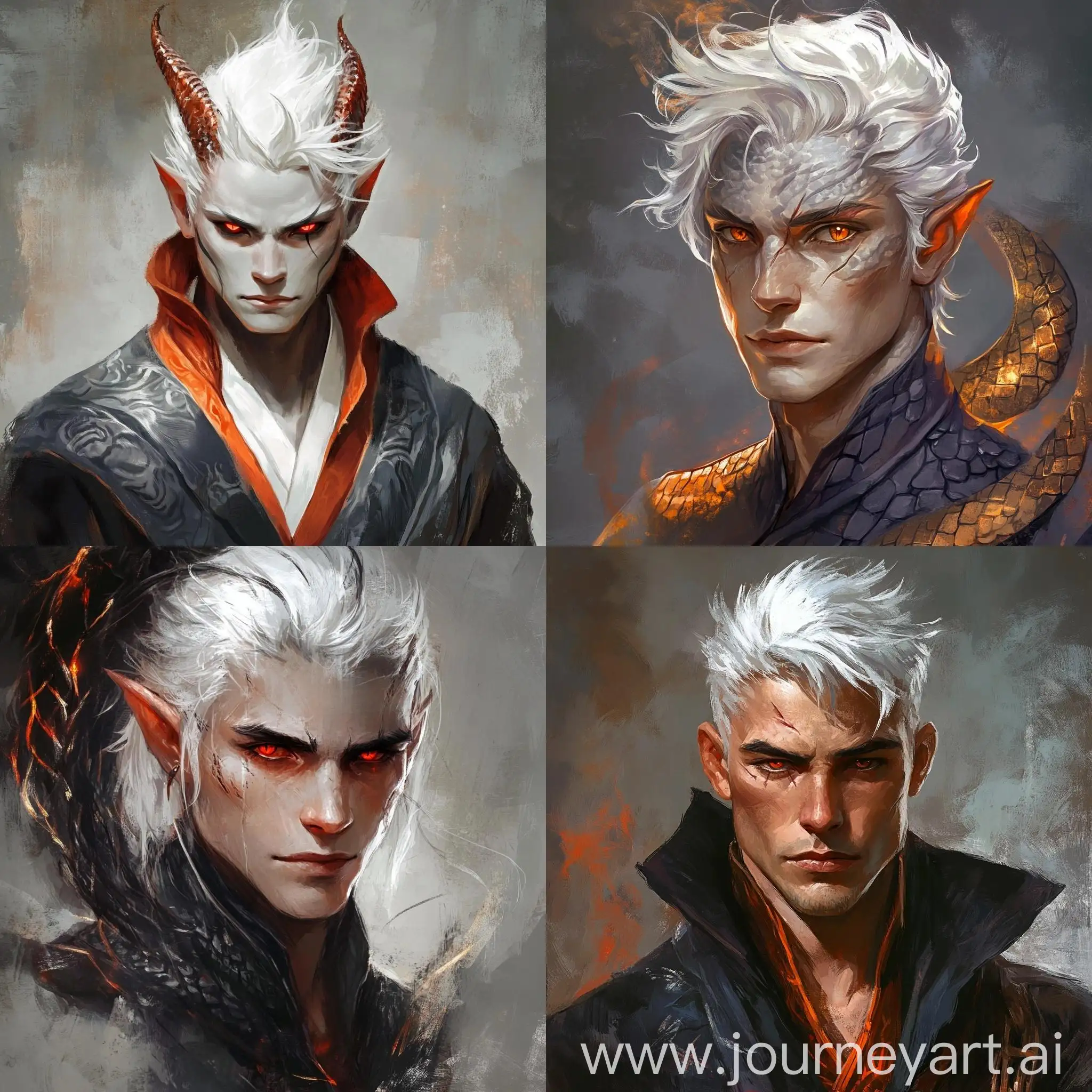 Mystical-Male-Sorcerer-Portrait-Dragon-Bloodline-Yuanti-Character