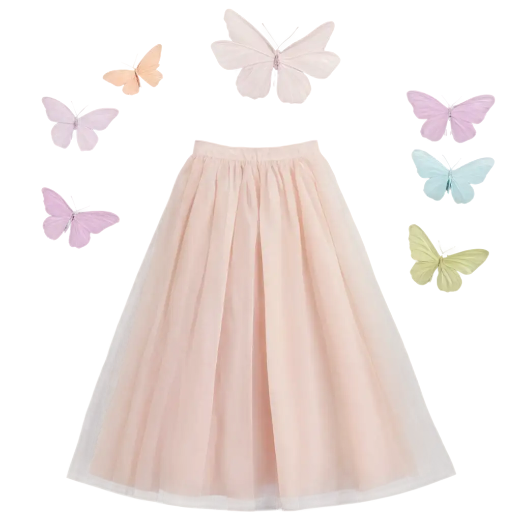 Spring-Pastel-Flowers-Butterflies-and-Tulle-PNG-Image-for-Elegant-Design-and-Decor