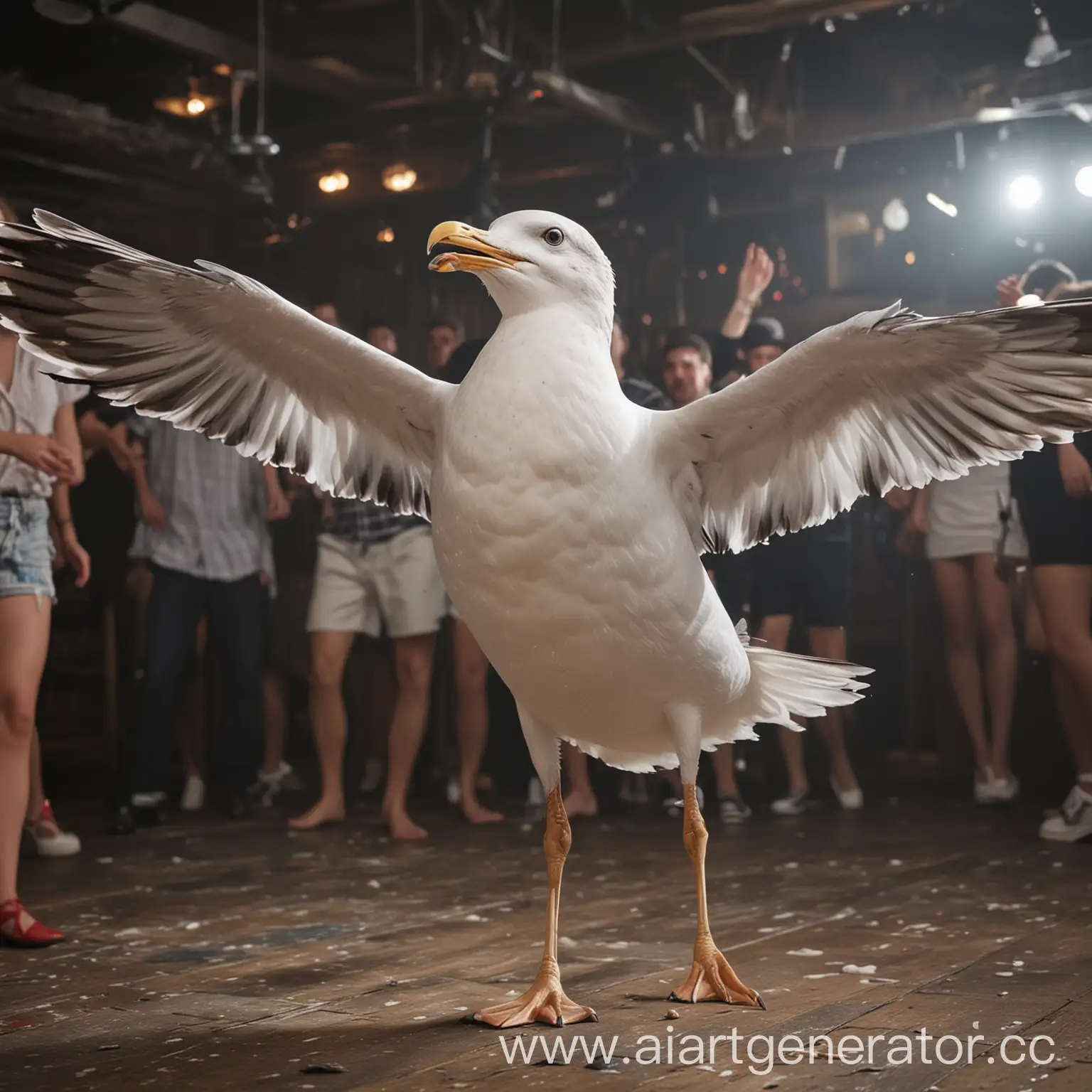 Seagull-Dancing-at-Nightclub-Scene