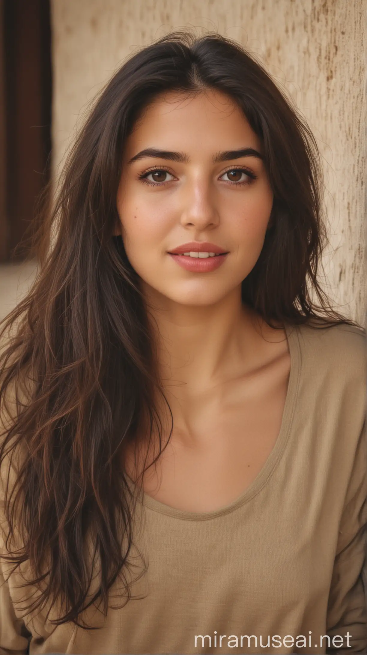 Graceful Spanish Girl in Traditional Attire